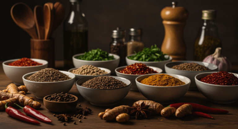 Praktyczne porady używania przypraw w kuchni – jak eksperymentować z aromatami?