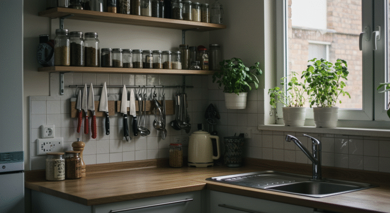Porady na organizację kuchni w domu – praktyczne triki na małą przestrzeń