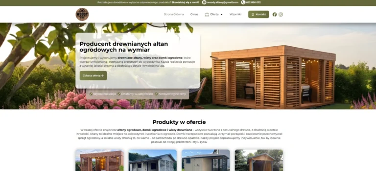 Dlaczego warto postawić na drewno? woodyaltany.pl i naturalne konstrukcje ogrodowe
